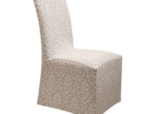 Ελαστικό Κάλυμμα Καρέκλας Με Πλάτη Viopros Diamond 1 Κρεμ