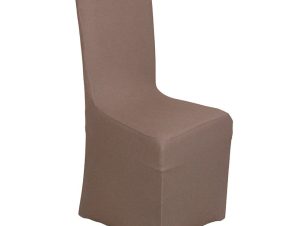 Ελαστικό Κάλυμμα Καρέκλας Με Πλάτη Viopros Elegant Σοκολά