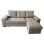 Καναπές – Κρεβάτι Με Αποθηκευτικό Χώρο Γωνιακός ( Αναστρέψιμη Γωνία) Montreal-Max Ε9587,2 246x157xH94cm Cappuccino