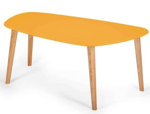 Τραπέζι Σαλονιού Endocarp ENDOCARPCT5 110x66x45cm Yellow
