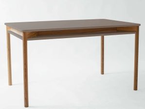 Τραπέζι Επεκτεινόμενο Με Ραφάκι Zeen ZEENEXTBE7 140x90x75/200x90x75cm Clay