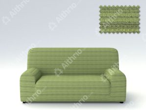 Ελαστικά καλύμματα καναπέ Ibiza-Τριθέσιος-Πράσινο -10+ Χρώματα Διαθέσιμα-Καλύμματα Σαλονιού