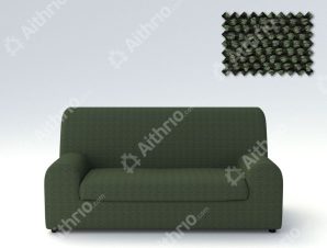 Ελαστικά καλύμματα καναπέ Ξεχωριστό Μαξιλάρι Bielastic Viena-Διθέσιος-Πράσινο -10+ Χρώματα Διαθέσιμα-Καλύμματα Σαλονιού