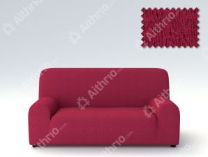 Ελαστικά καλύμματα καναπέ Valencia-Διθέσιος-Μπορντώ -10+ Χρώματα Διαθέσιμα-Καλύμματα Σαλονιού